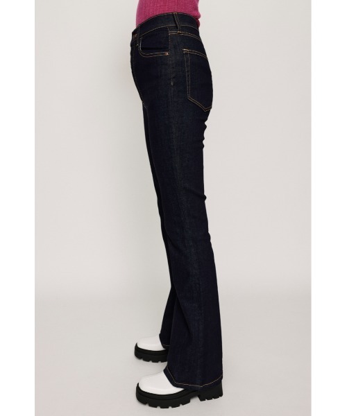 「SLY」 ブーツカットデニムパンツ 26inch ブルー レディース_画像4