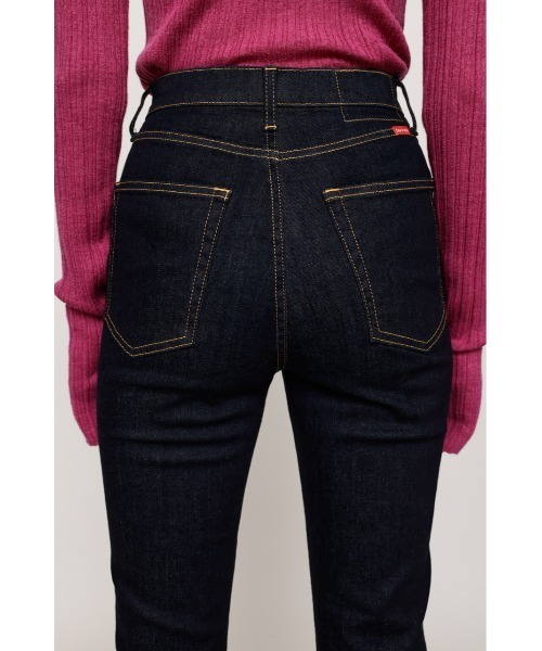 「SLY」 ブーツカットデニムパンツ 26inch ブルー レディース_画像7