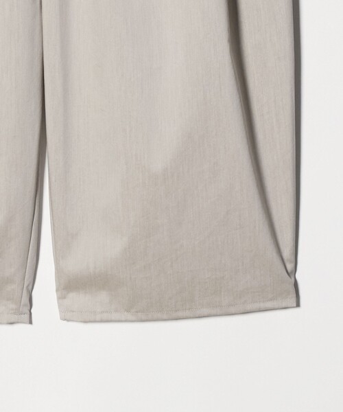 ワイドパンツ スラックス パンツ 「Steven Alan」TC タフタ タック トラウザーズ レディースの画像