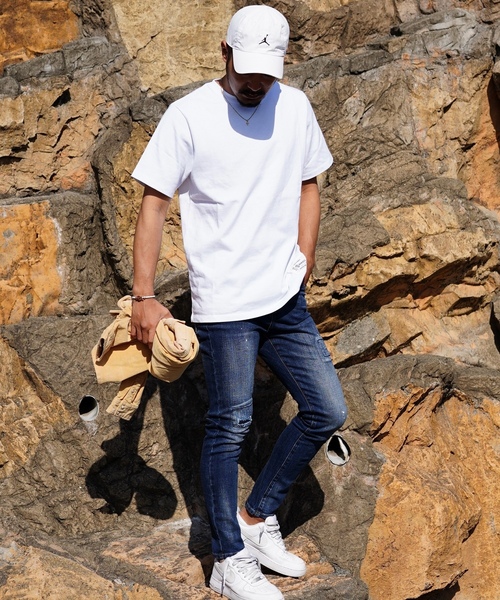 「adamsJUGGLER」 「whimroth」半袖Tシャツ L ネイビー メンズ_画像4