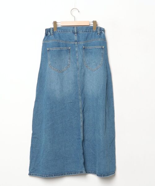 「SELECT LEVERY」 ロングスカート X-LARGE ブルー レディース_画像2