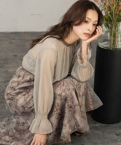 「GIRL」 コンビワンピース L イエロー レディース_画像5