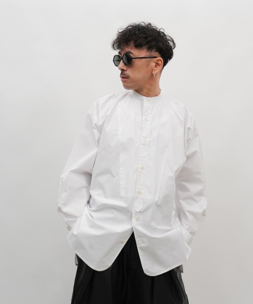 「Aphlotus」 長袖シャツ LARGE ブラック メンズ_画像5