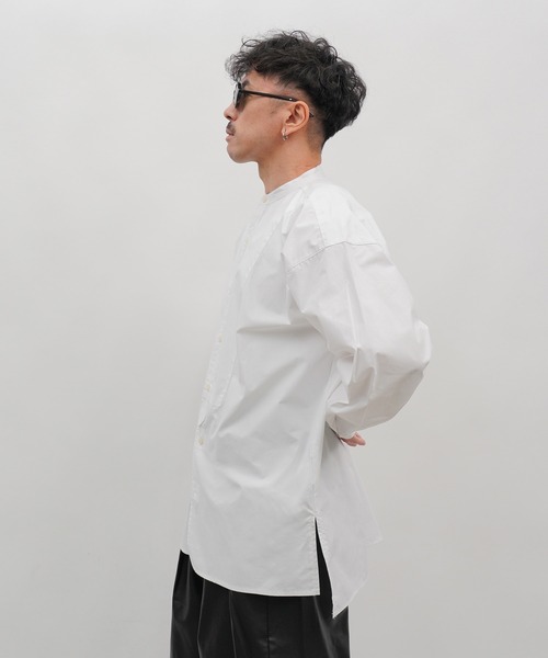 「Aphlotus」 長袖シャツ LARGE ブラック メンズ_画像7