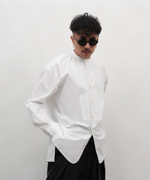 「Aphlotus」 長袖シャツ LARGE ブラック メンズ_画像8