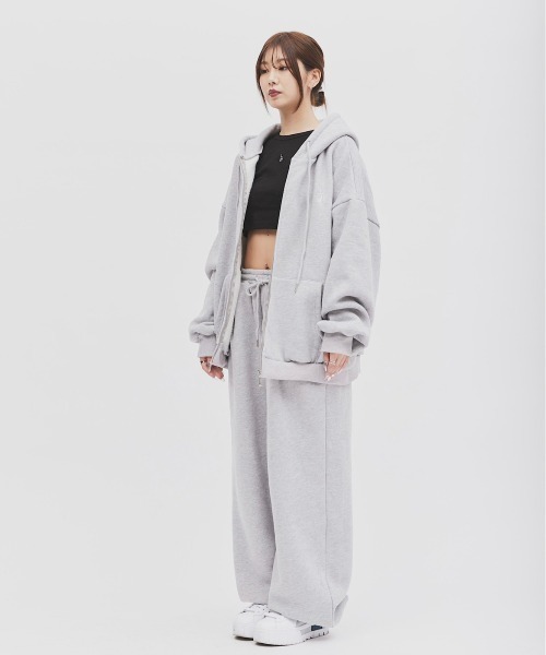 「17HR」 スウェットパンツ FREE グレー レディース_画像4