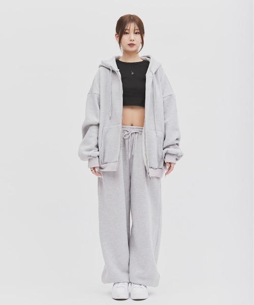 「17HR」 スウェットパンツ FREE グレー レディース_画像8