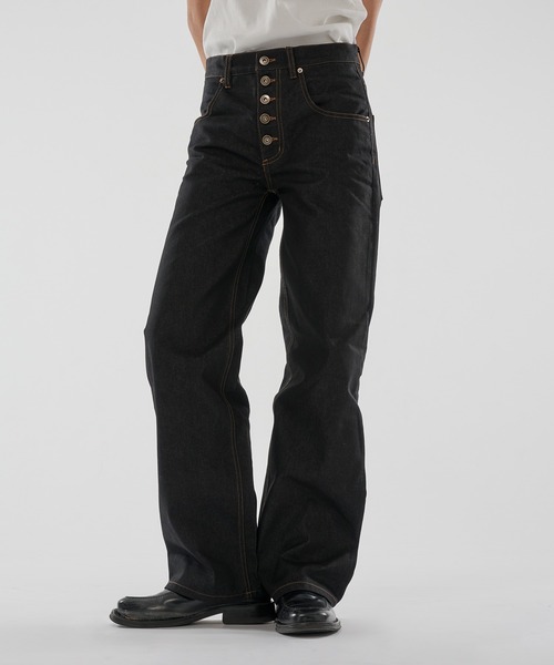 WISHFOREVE【ウィッシュフォーエバー】デニム Gジャン13OZ WISH FOR EVER（ウィッシュフォーエバー） ジーンズ COOL TOUCH BUTTON