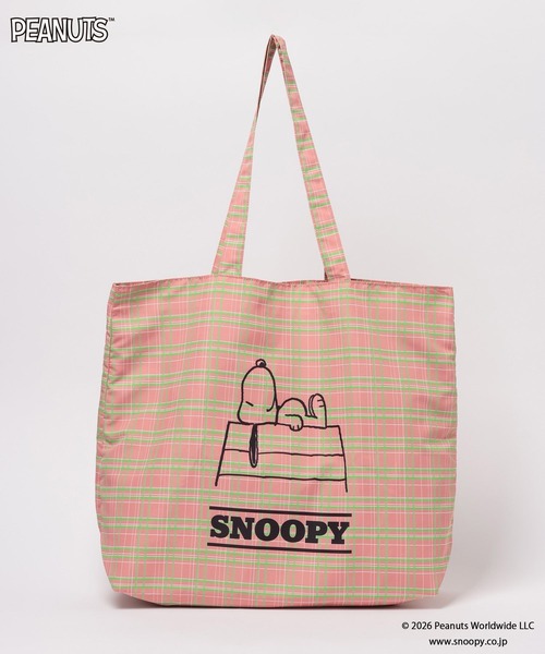 LOWRYS FARM（ローリーズファーム） トートバッグ 大きめ 「SNOOPY