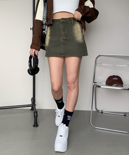「non-hedge」 キュロット S ブルー レディース_画像2