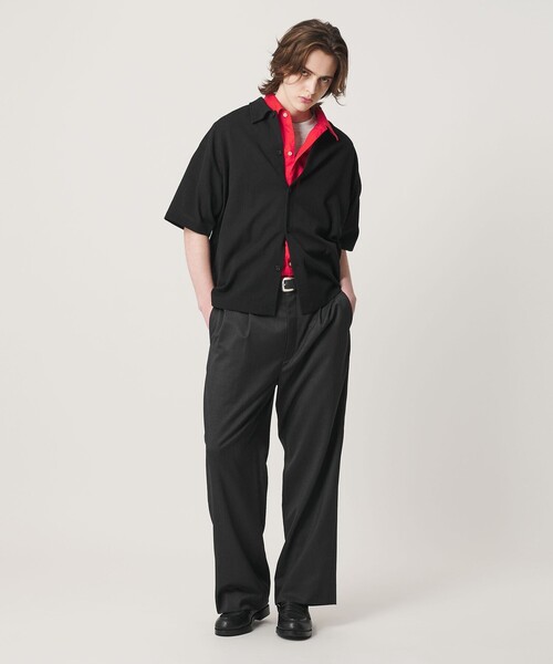 BEAUTY＆YOUTH UNITED ARROWS ワイドパンツ スラックス トロピカル