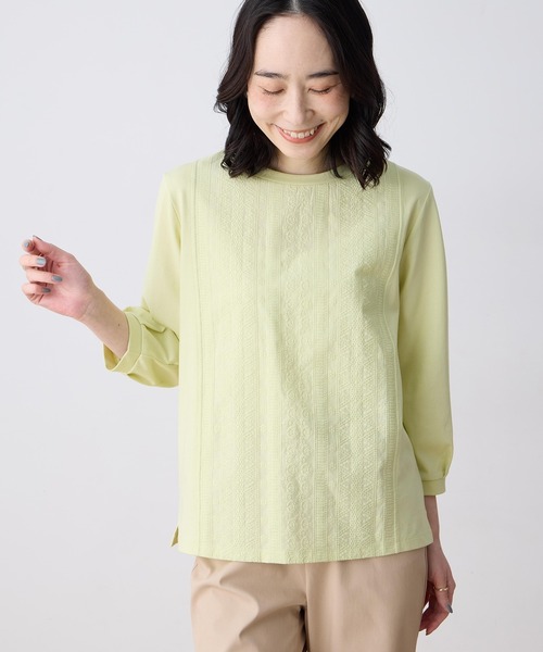 「DECOY SINCE 1981」 長袖カットソー M イエロー レディース_画像5