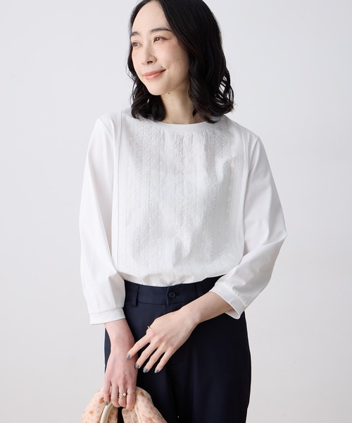 「DECOY SINCE 1981」 長袖カットソー M イエロー レディース_画像8
