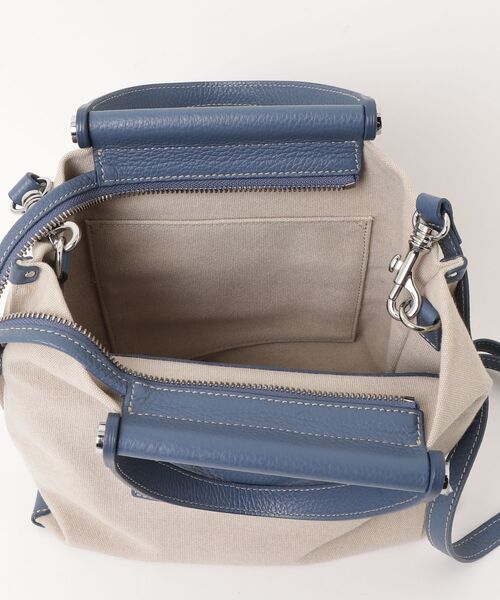♦︎IACUCCIイアクッチ♦︎2wayハンドバッグ ブルー系 ♦︎IACUCCI
