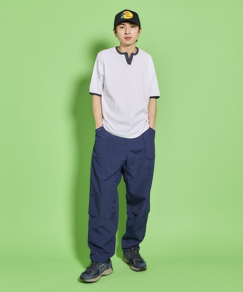 「WALLA WALLA SPORT」 半袖Tシャツ MEDIUM ホワイト×グリーン メンズ_画像4