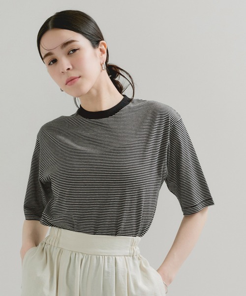 「Healthknit」 半袖カットソー FREE ブルー系その他5 レディース_画像6