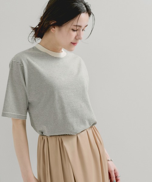 「Healthknit」 半袖カットソー FREE ブルー系その他5 レディース_画像7