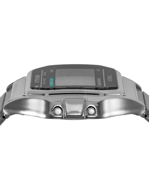 「TIMEX」 デジタル腕時計 FREE シルバー メンズ_画像8