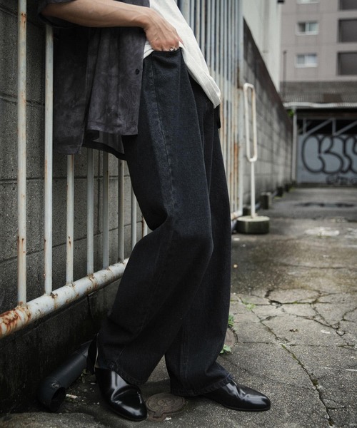 「SENSE OF PLACE by URBAN RESEARCH」 デニムパンツ LARGE ライトインディゴブルー メンズ_画像2
