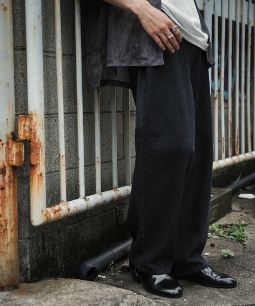 「SENSE OF PLACE by URBAN RESEARCH」 デニムパンツ LARGE ライトインディゴブルー メンズ_画像3