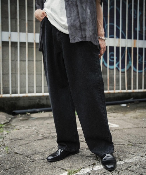 「SENSE OF PLACE by URBAN RESEARCH」 デニムパンツ LARGE ライトインディゴブルー メンズ_画像5