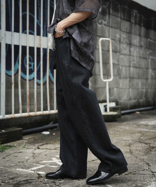 「SENSE OF PLACE by URBAN RESEARCH」 デニムパンツ LARGE ライトインディゴブルー メンズ_画像6