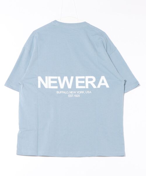 「NEW ERA」 半袖Tシャツ L ホワイト メンズ_画像2