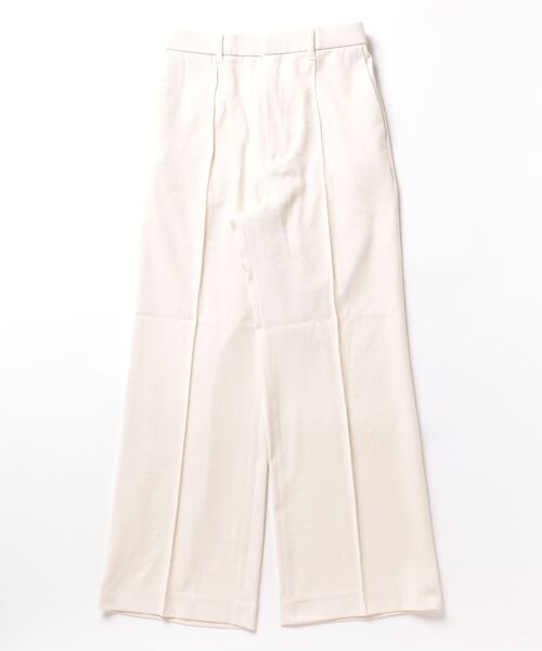 「LOWRYS FARM」 スラックス MEDIUM アイボリー レディース_画像2