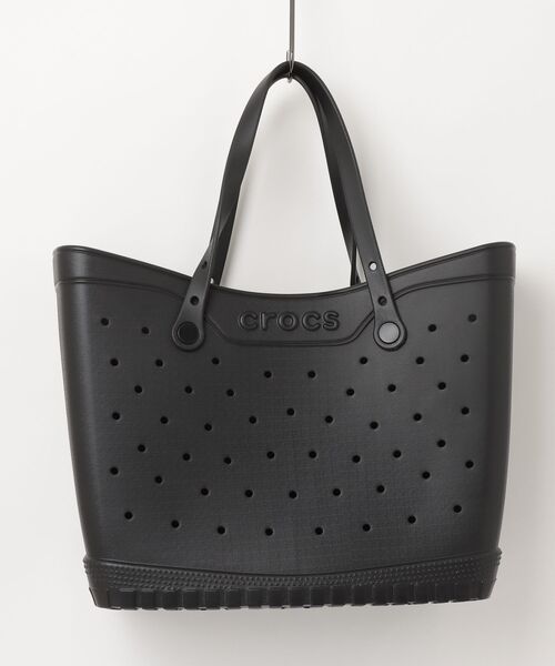 crocs トートバッグ ブラック crocs（クロックス） トートバッグ 大きめ crocs Crocs Classic Tote