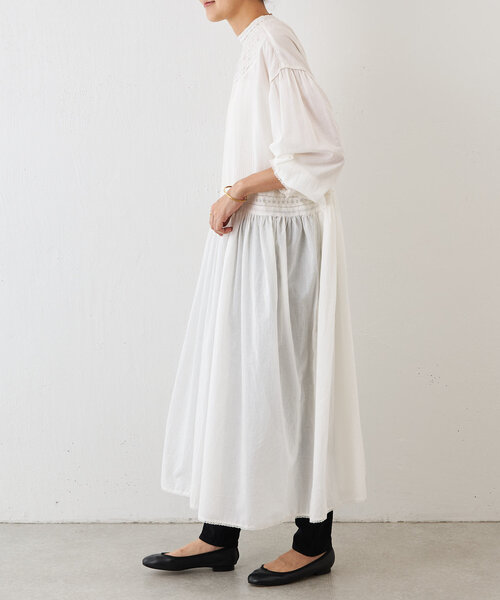 「BEARDSLEY」 長袖ワンピース M ブラック レディース_画像3