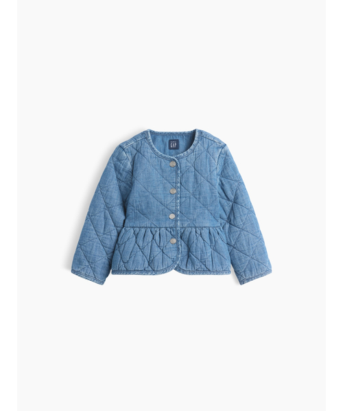 コート アウター キルティング デニムジャケット (幼児・ベビー) キッズ 子供服 女の子