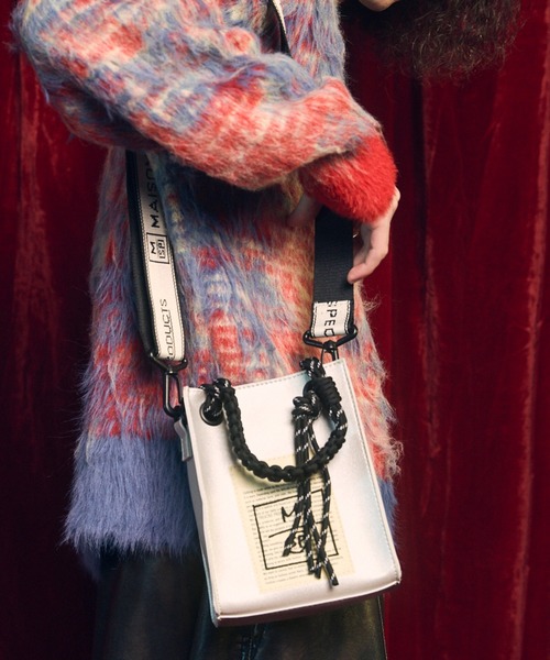 「MAISON SPECIAL」 2WAYバッグ FREE シルバー メンズ_画像5