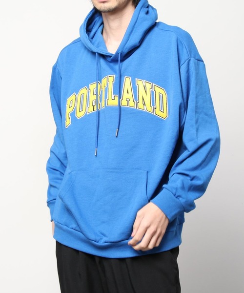 SITRY パーカー wide silhouette college design sweat hoodie