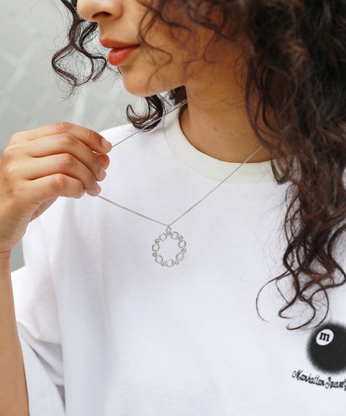 ネックレス マルチチェーンネックレス ボールチェーン スネーク