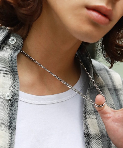 ネックレス マルチチェーンネックレス ボールチェーン スネーク