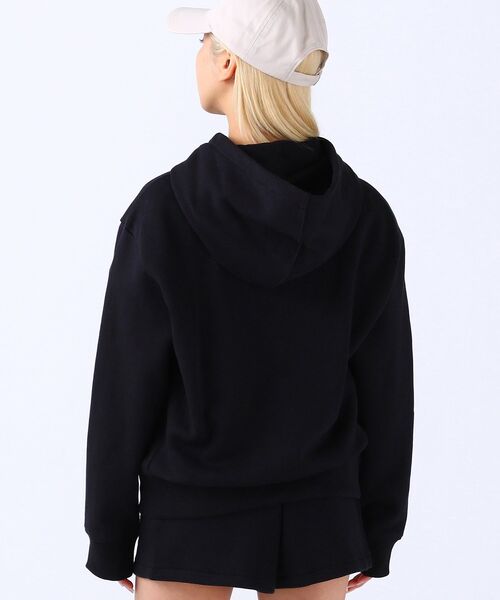 売れ筋商品|||カルバンクライン パーカー・スウェットシャツ レディース アウター ARCHIVE HOOD - Sweatshirt - black Calvin Klein パーカー ARCHIVE ロゴパーカー レディース