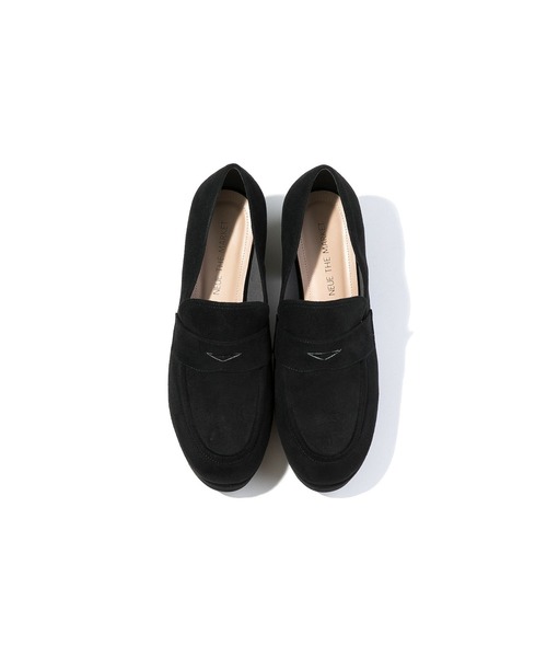 NEUE THE MARKET ローファー ストーム付ヒールローファー/TM22474