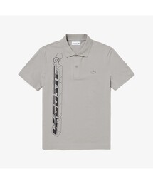 LACOSTE ポロシャツ 3Dグラフィックプリントポロシャツ メンズ