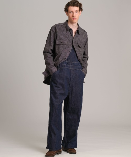 Johnbull オーバーオール サロペット 「Sewing Chop O'alls」OLD