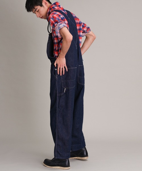 Johnbull オーバーオール サロペット 「Sewing Chop O'alls」OLD