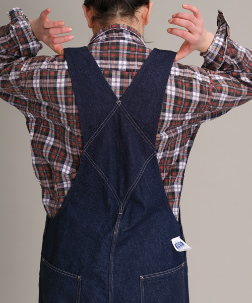 Johnbull オーバーオール サロペット 「Sewing Chop O'alls」OLD
