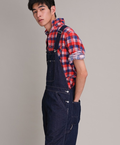JOHNBULL ジョンブル ワークオーバーオール WORK OVERALL Johnbull オーバーオール サロペット 「Sewing Chop O'alls」OLD