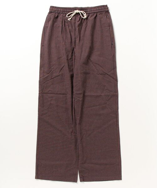 WudgeBoy パンツ check relax pants レディース メンズ