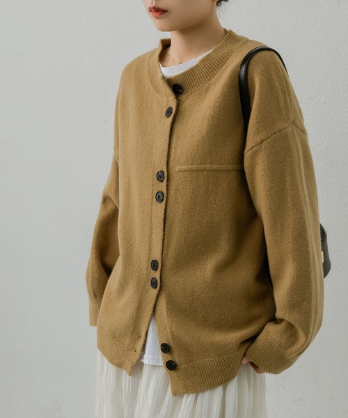 MAISON DE THERESE（メゾン ド テレーズ） カーディガン ノーカラー