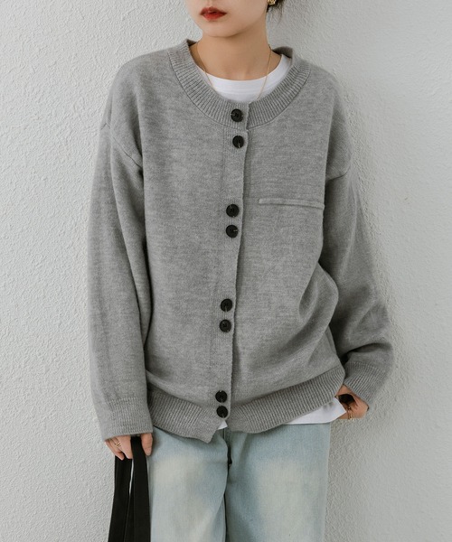 MAISON DE THERESE（メゾン ド テレーズ） カーディガン ノーカラー