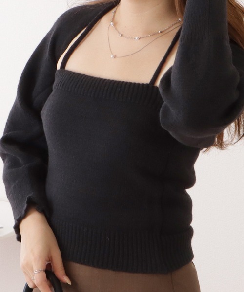 アンサンブル キャミ×ボレロセット キャミ×ボレロセット（アンサンブル）｜OLIVE des OLIVE