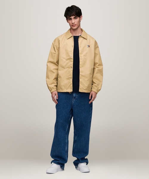 【美品】 JEANS ソリッドコーチジャケット TOMMY JEANS ナイロンジャケット ソリッドコーチジャケット