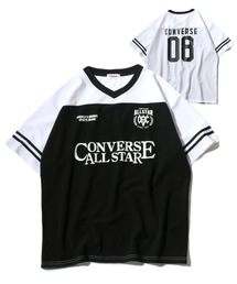 adidas ゲームシャツ　ナンバリング　US製 CONVERSE（コンバース） tシャツ 別注 ゲームシャツ/ナンバリング