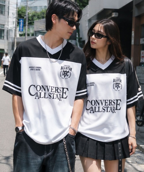 CONVERSE（コンバース） tシャツ 速乾 別注 ゲームシャツ/ナンバリング