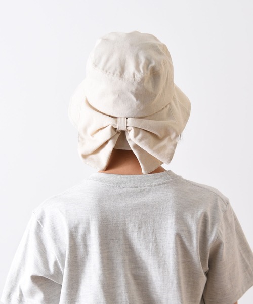 CALIFORNIA OUTFITTERS 帽子 ハット 1-4A7 「紫外線対策 」2WAYリボン